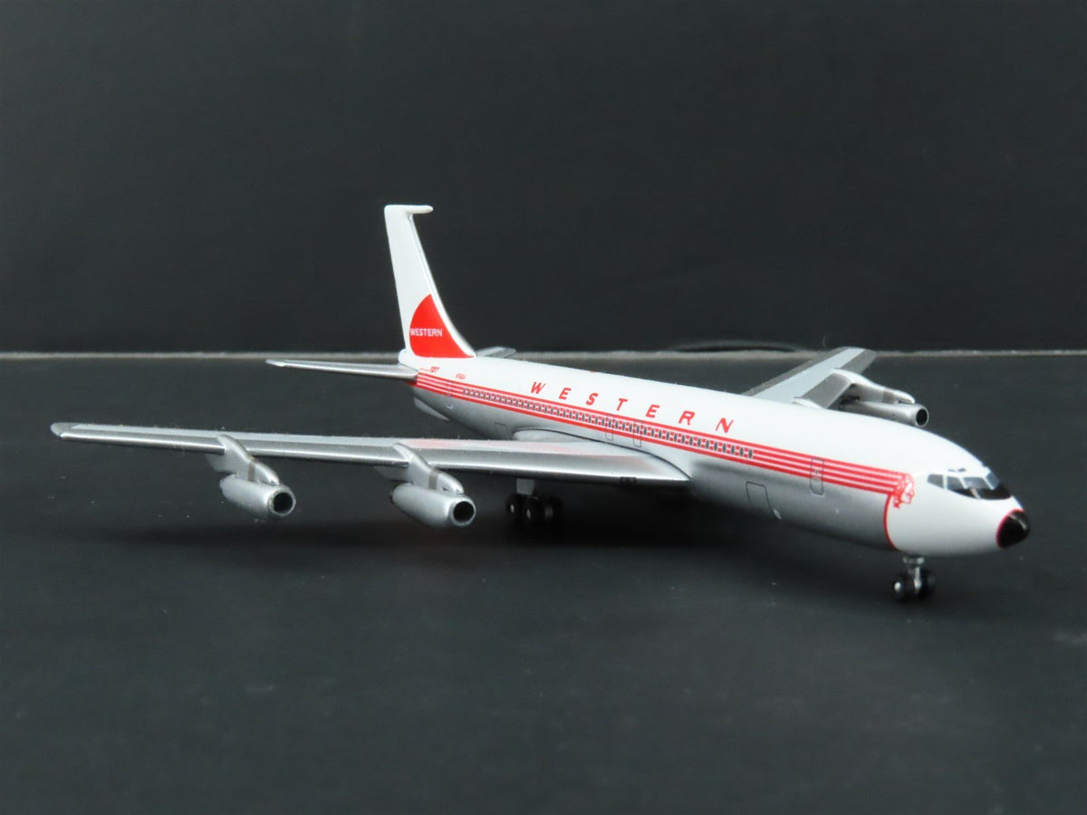 1:400 Aero Classics Die-Cast Western Airlines Boeing 707-139 Airliner