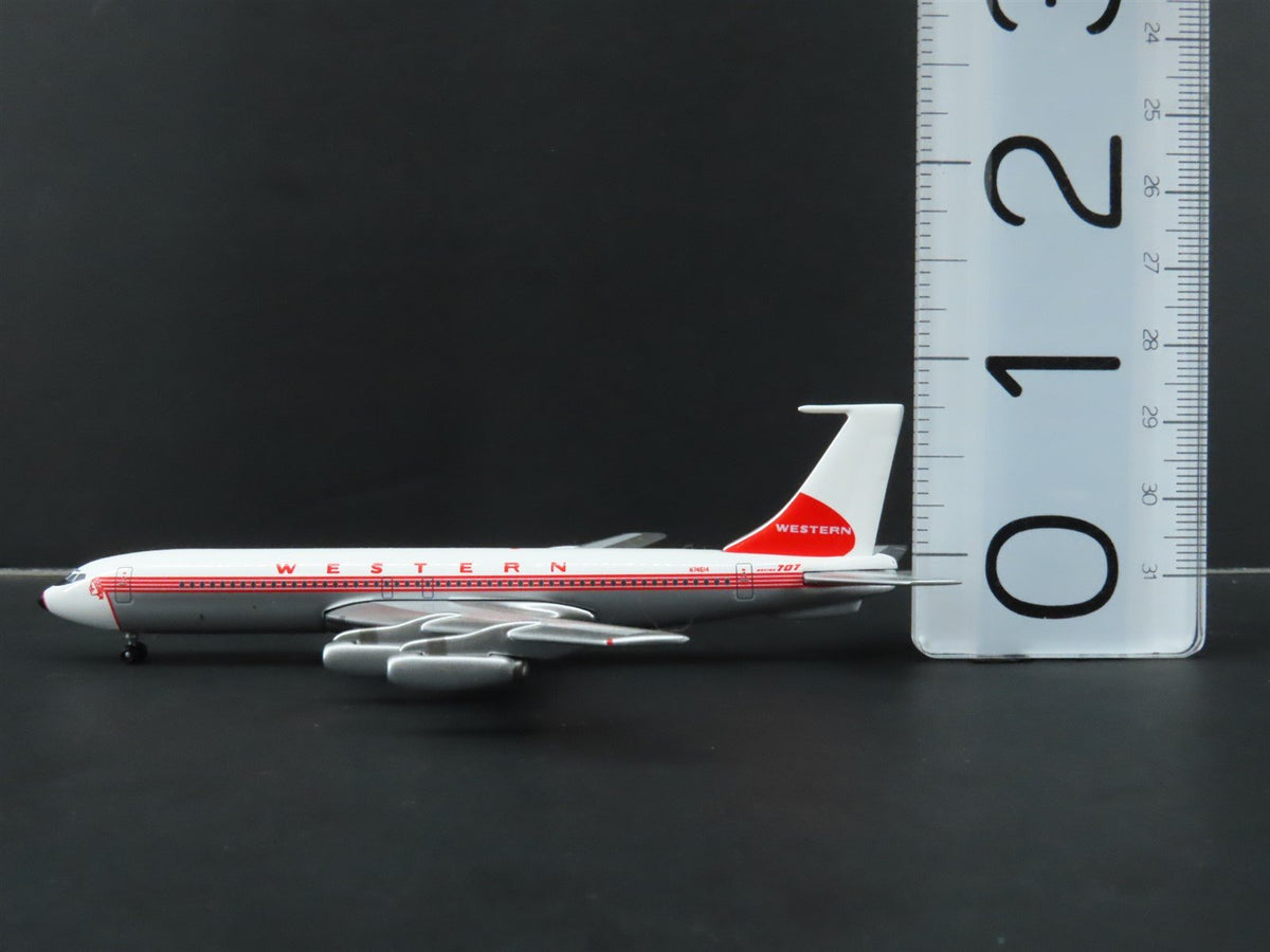 1:400 Aero Classics Die-Cast Western Airlines Boeing 707-139 Airliner