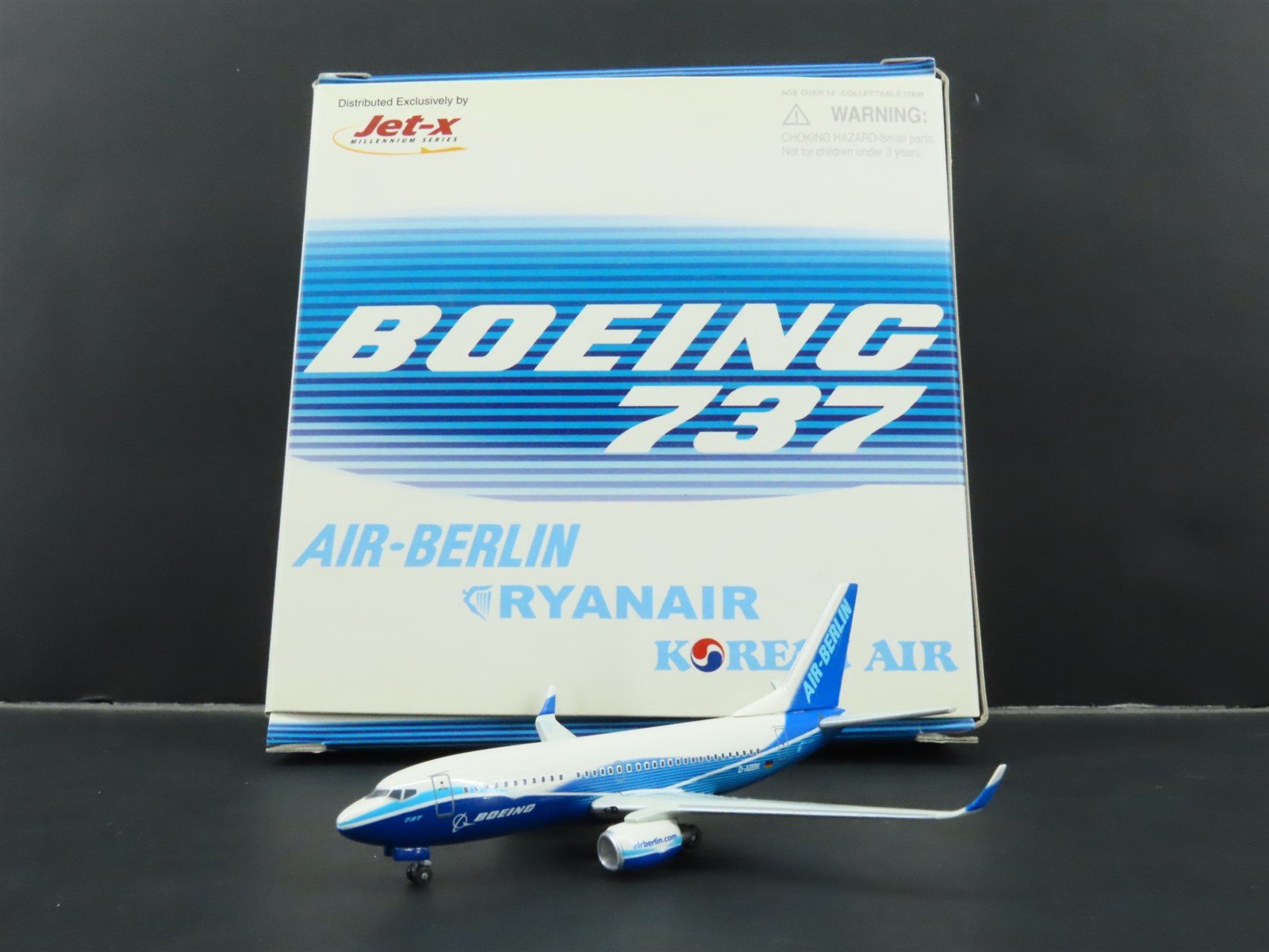 1:400 Dragon Wings Jet-X JXM178 Die-Cast Air-Berlin Airlines B737-700 Airliner