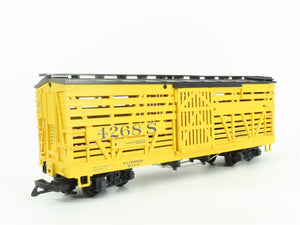 G Scale LGB 42682 Yellow Livestock Cattle Car #4268S w/ Sound