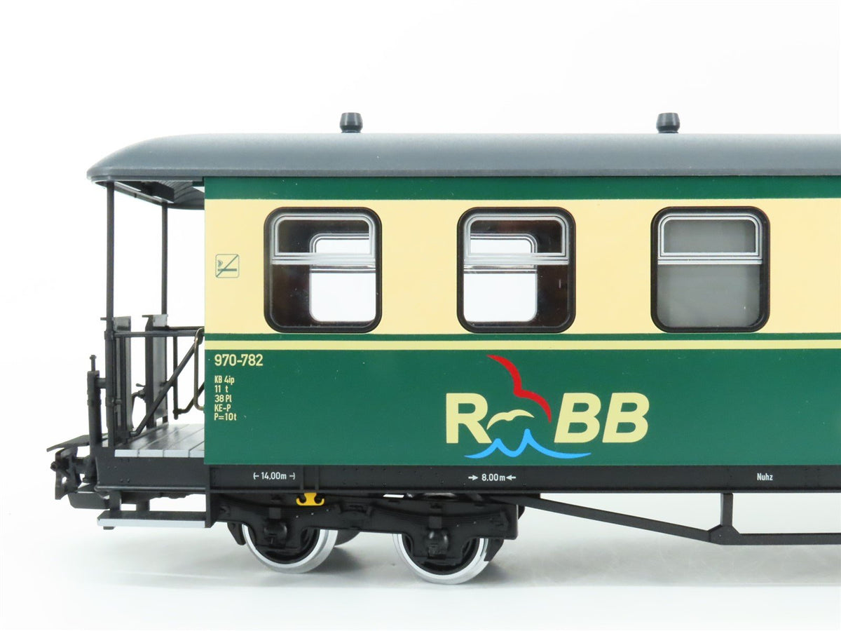 G Scale LGB 35359 RuBB Rügen Bäder Passenger 2-Car Set