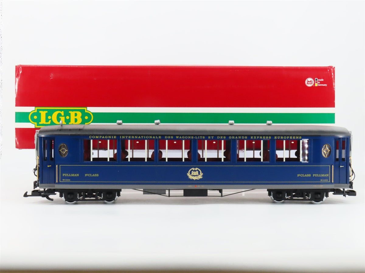 G Scale LGB 31655 Orient Express 1st Class Passenger Car #31655 w/ Lights