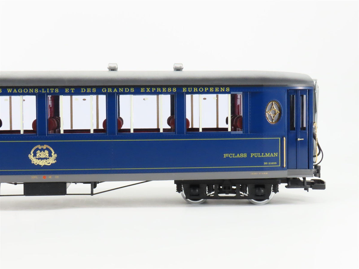 G Scale LGB 31655 Orient Express 1st Class Passenger Car #31655 w/ Lights