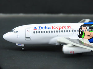 1:400 Dragon Wings 55444 Die-Cast Delta Expr Powerpuff Girls B737-200 Airliner