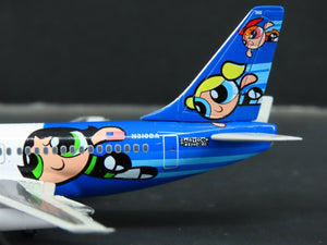 1:400 Dragon Wings 55444 Die-Cast Delta Expr Powerpuff Girls B737-200 Airliner