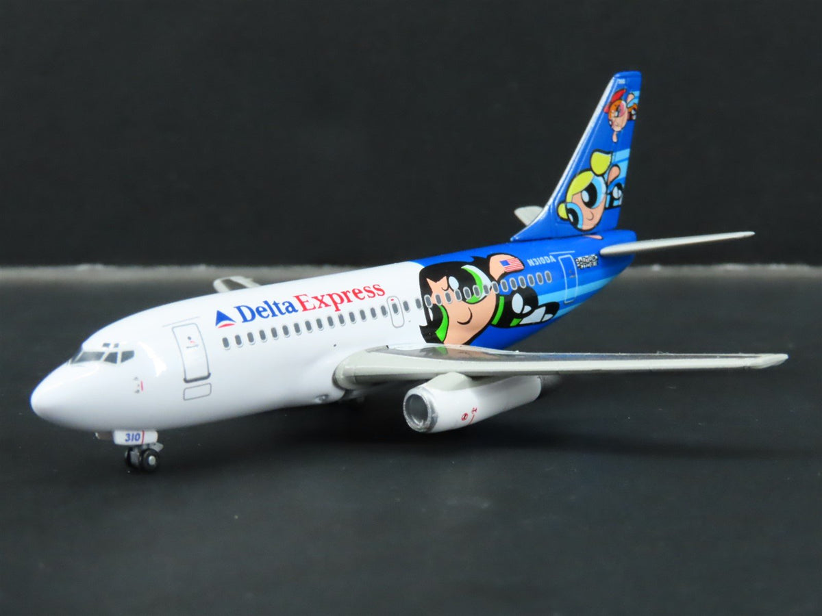 1:400 Dragon Wings 55444 Die-Cast Delta Expr Powerpuff Girls B737-200 Airliner