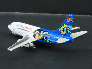 1:400 Dragon Wings 55444 Die-Cast Delta Expr Powerpuff Girls B737-200 Airliner
