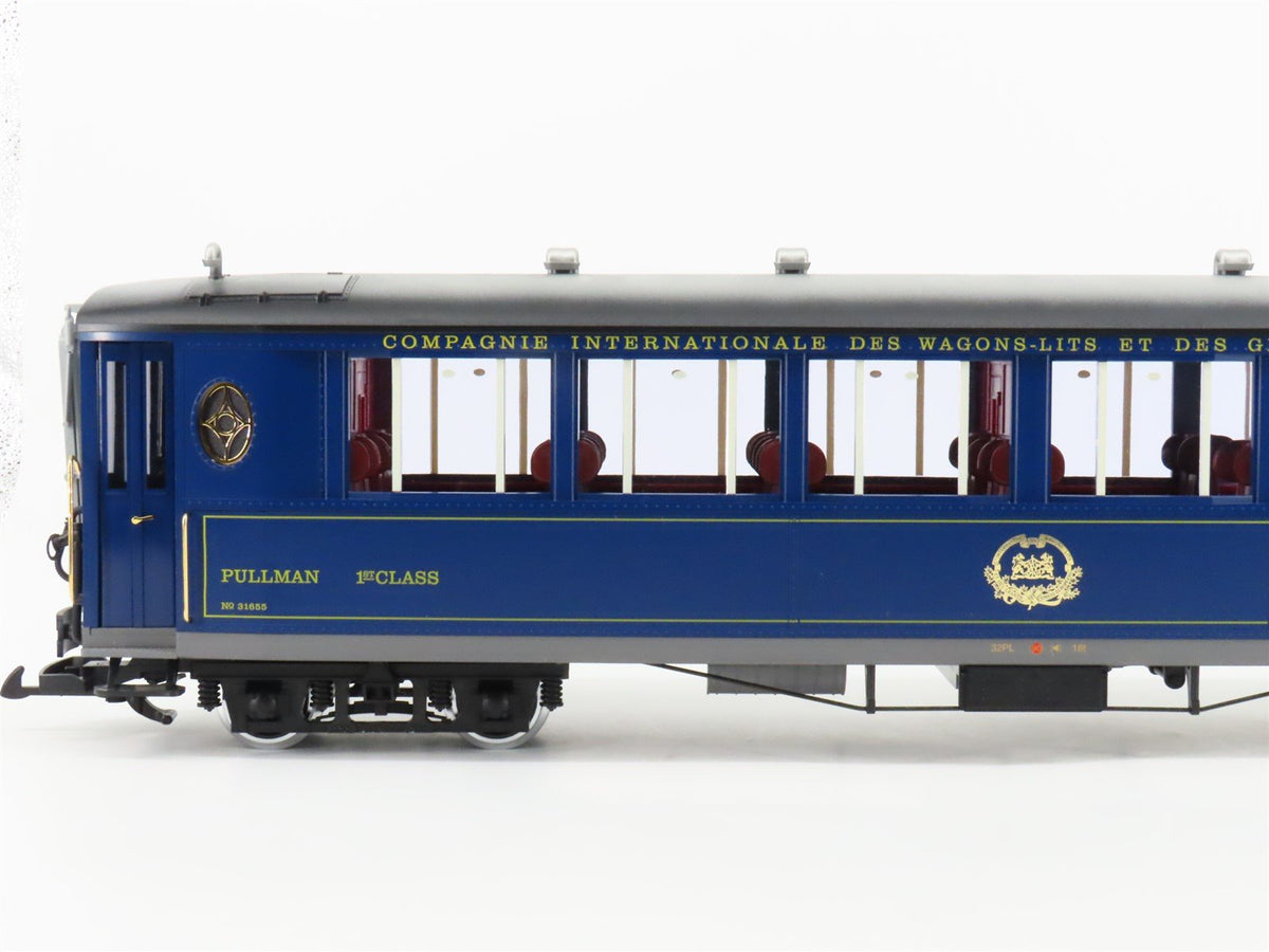 G Scale LGB 31655 Orient Express 1st Class Passenger Car #31655 w/ Lights