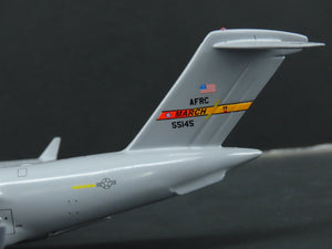 1:400 Gemini Macs GMUSA027 Die-Cast USAF Boeing C17 Globemaster III Airliner