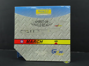 1:400 Gemini Macs GMUSA027 Die-Cast USAF Boeing C17 Globemaster III Airliner