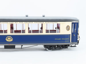 G Scale LGB Orient Express 1st Class Passenger Car #31650 w/ Lights