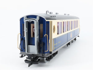 G Scale LGB Orient Express 1st Class Passenger Car #31650 w/ Lights