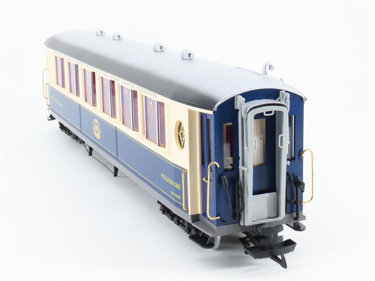 G Scale LGB 31658 Orient Express 1st Class Passenger Car #31658 w/ Lights