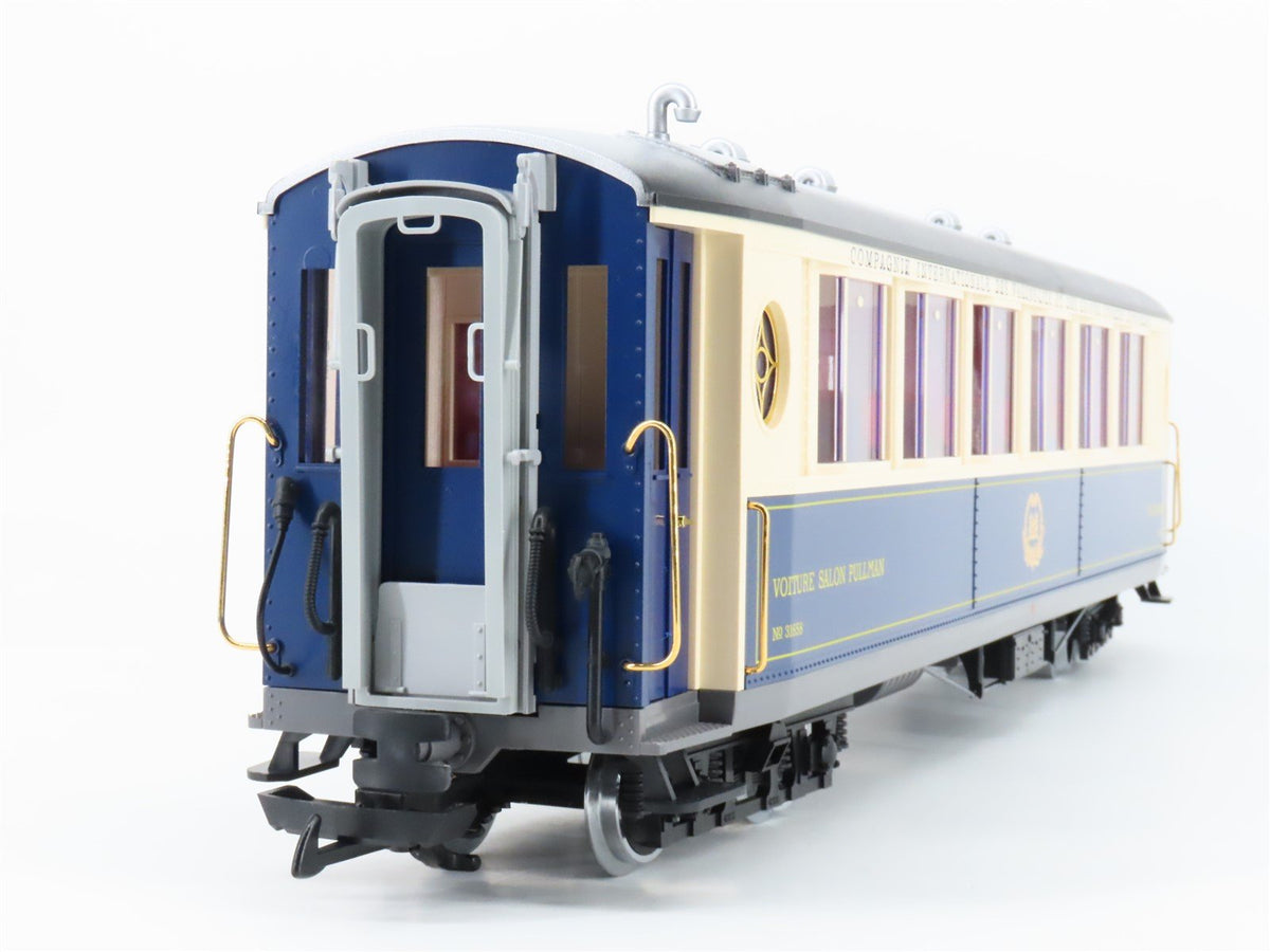 G Scale LGB 31658 Orient Express 1st Class Passenger Car #31658 w/ Lights