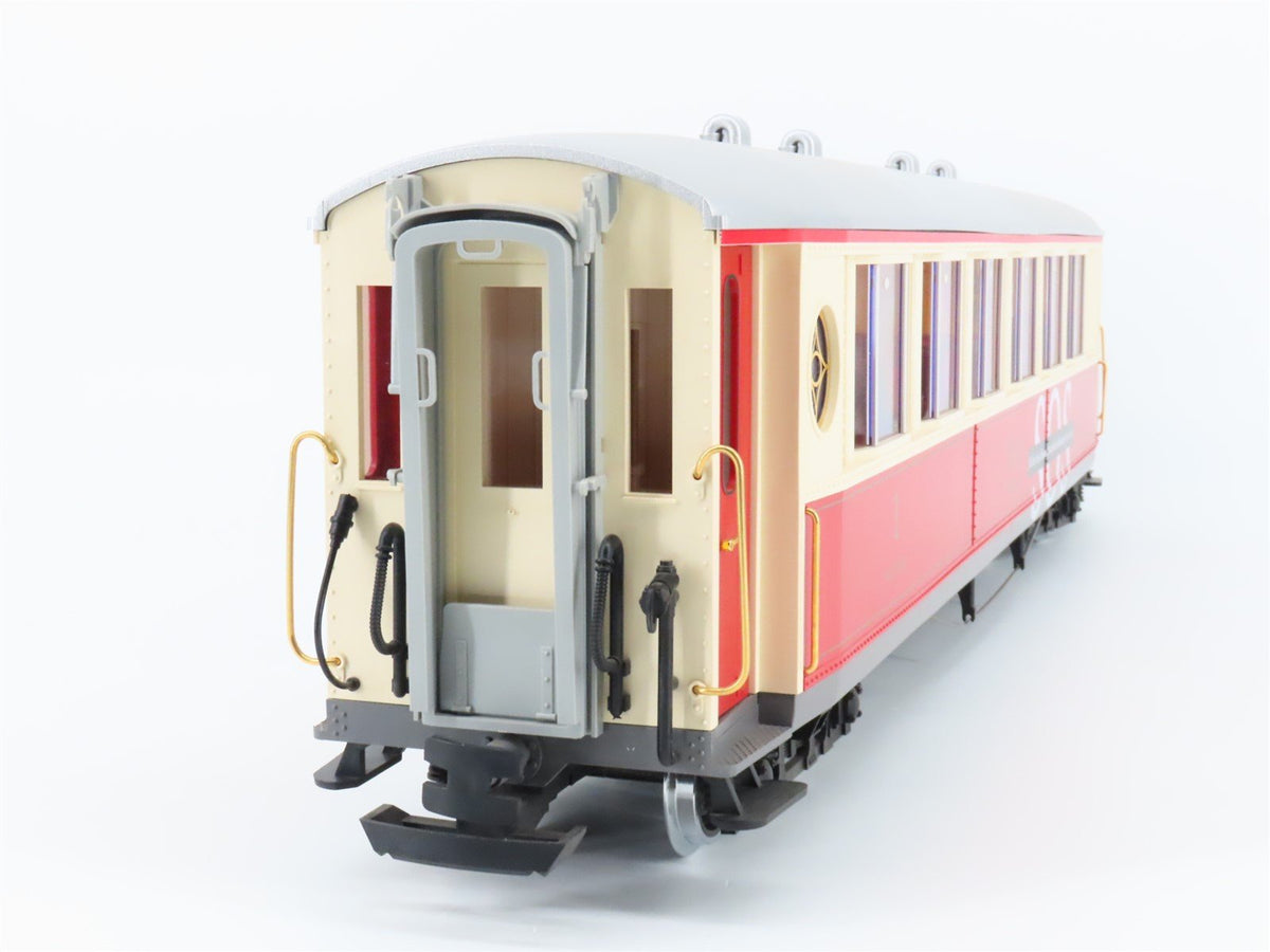 G Scale LGB 30653 RhB Nichtraucher Passenger Car #1143 w/ Lights