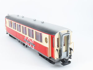 G Scale LGB 30653 RhB Nichtraucher Passenger Car #1143 w/ Lights