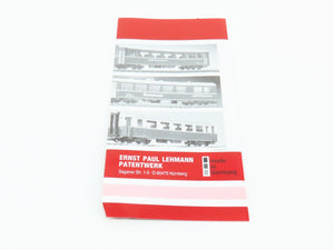 G Scale LGB 30653 RhB Nichtraucher Passenger Car #1143 w/ Lights