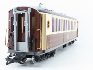 G Scale LGB 32650 Orient Express Salon Pullman Passenger Car #4015 w/ Lights