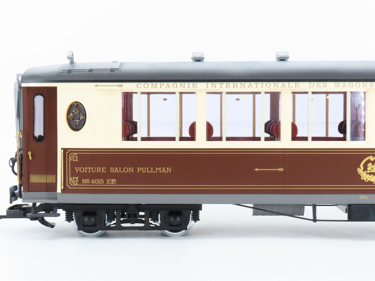 G Scale LGB 32650 Orient Express Salon Pullman Passenger Car #4015 w/ Lights