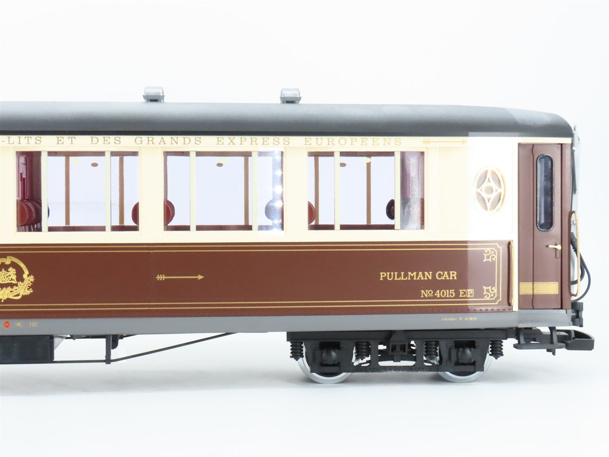 G Scale LGB 32650 Orient Express Salon Pullman Passenger Car #4015 w/ Lights
