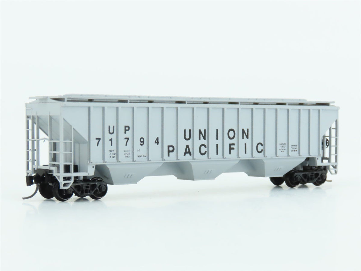 N Scale Precision Masters UP Union Pacific 3-Bay Covered Hopper #71794