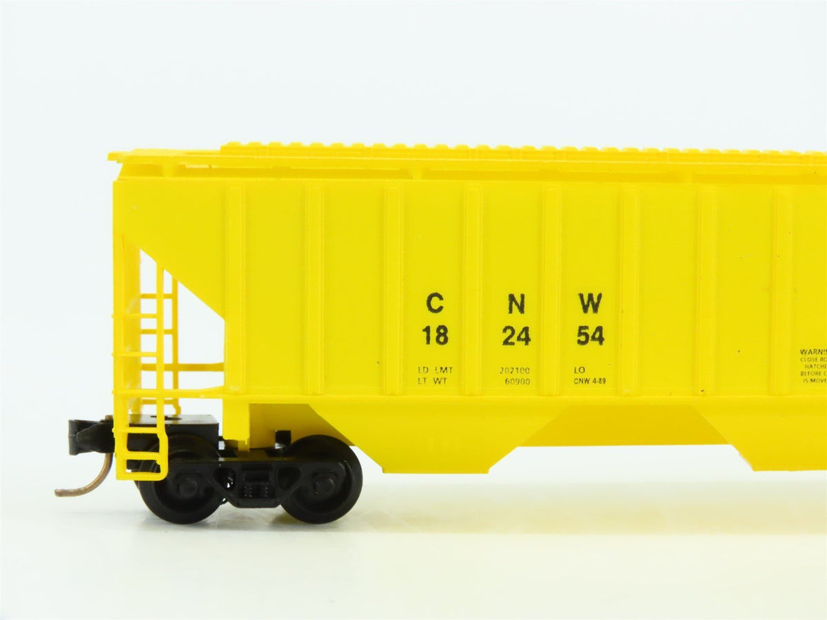 N Scale Precision Masters 1509 CNW Chicago North Western 3-Bay Hopper #182454