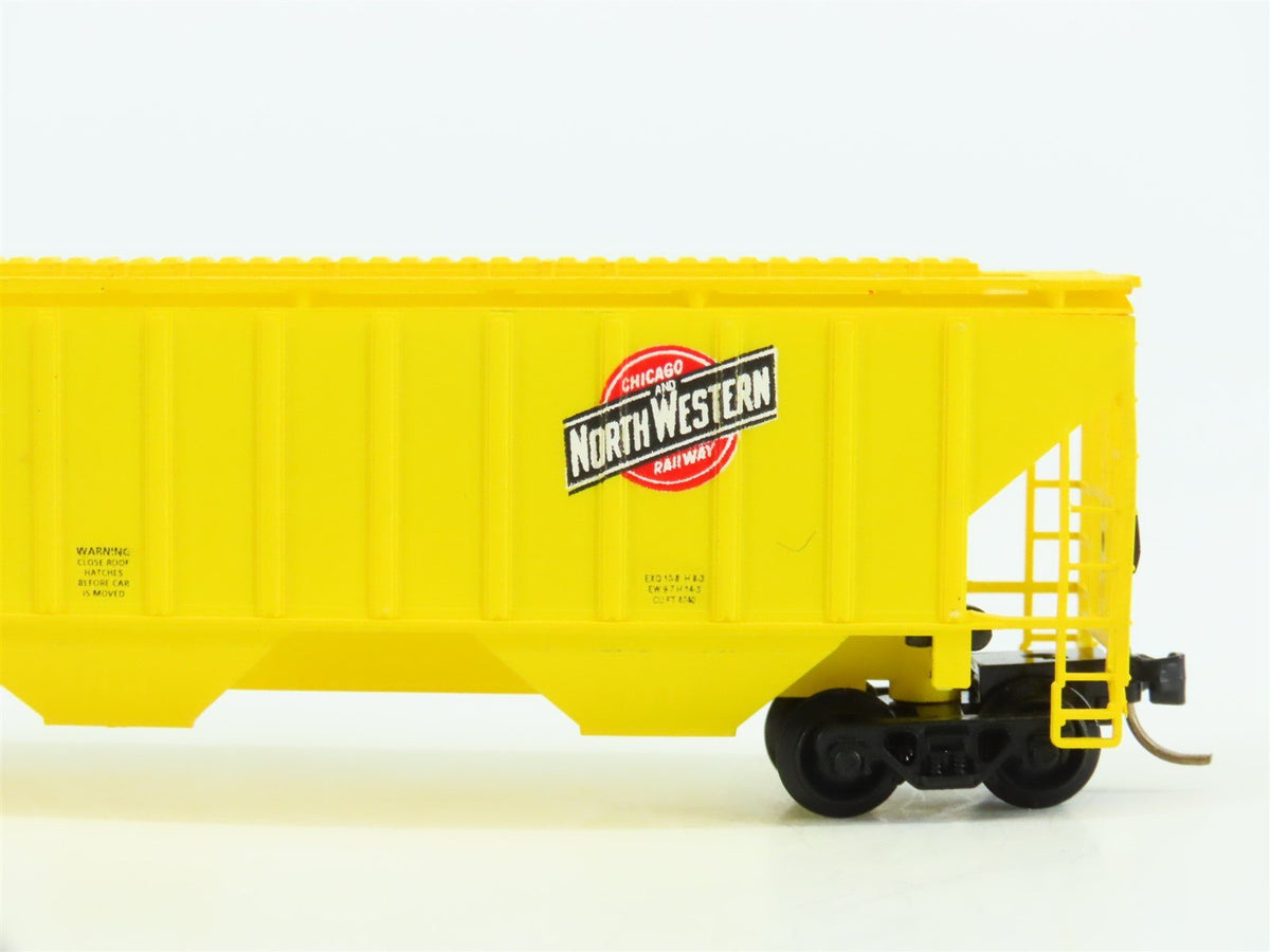 N Scale Precision Masters 1509 CNW Chicago North Western 3-Bay Hopper #182454