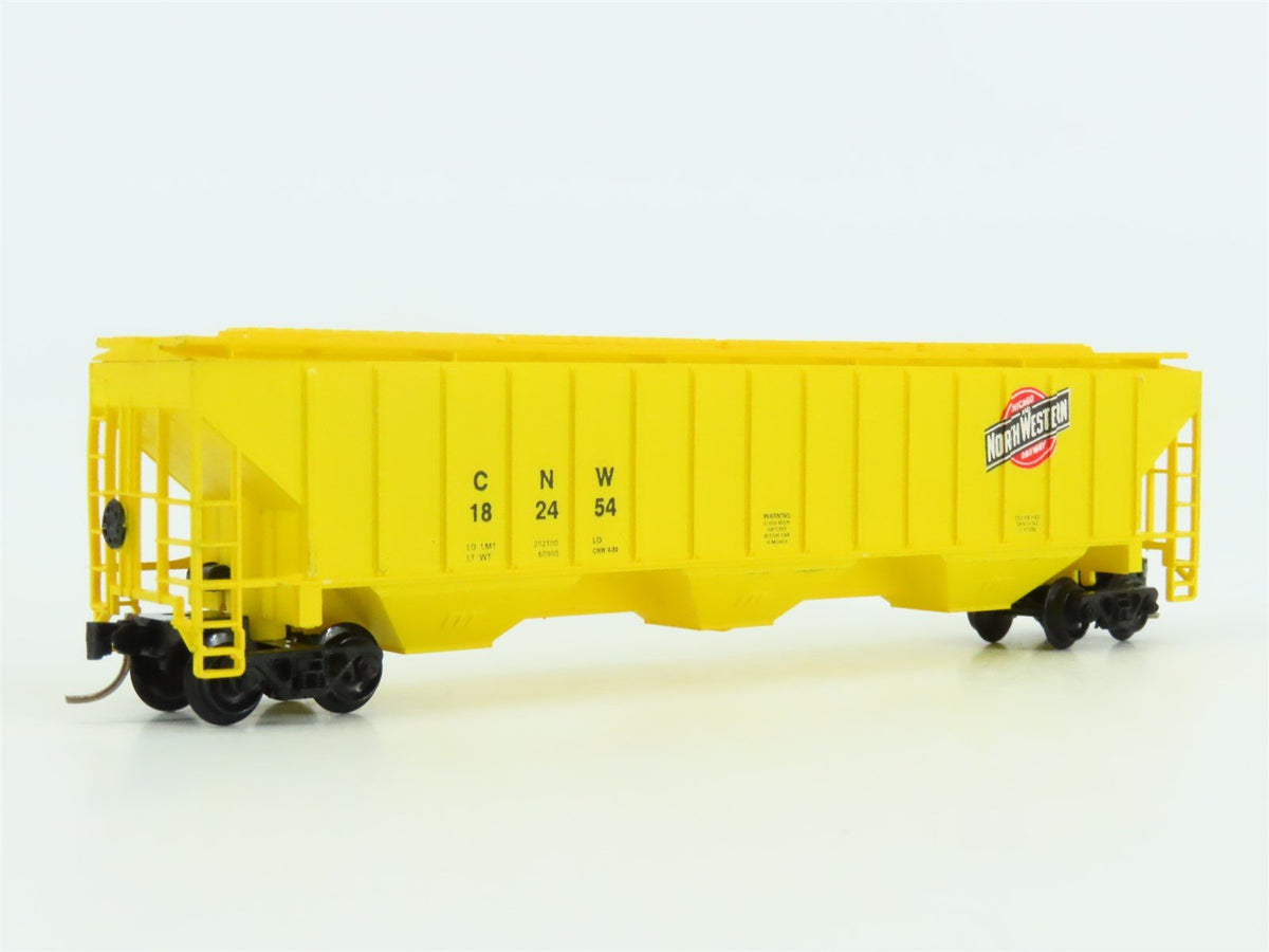 N Scale Precision Masters 1509 CNW Chicago North Western 3-Bay Hopper #182454
