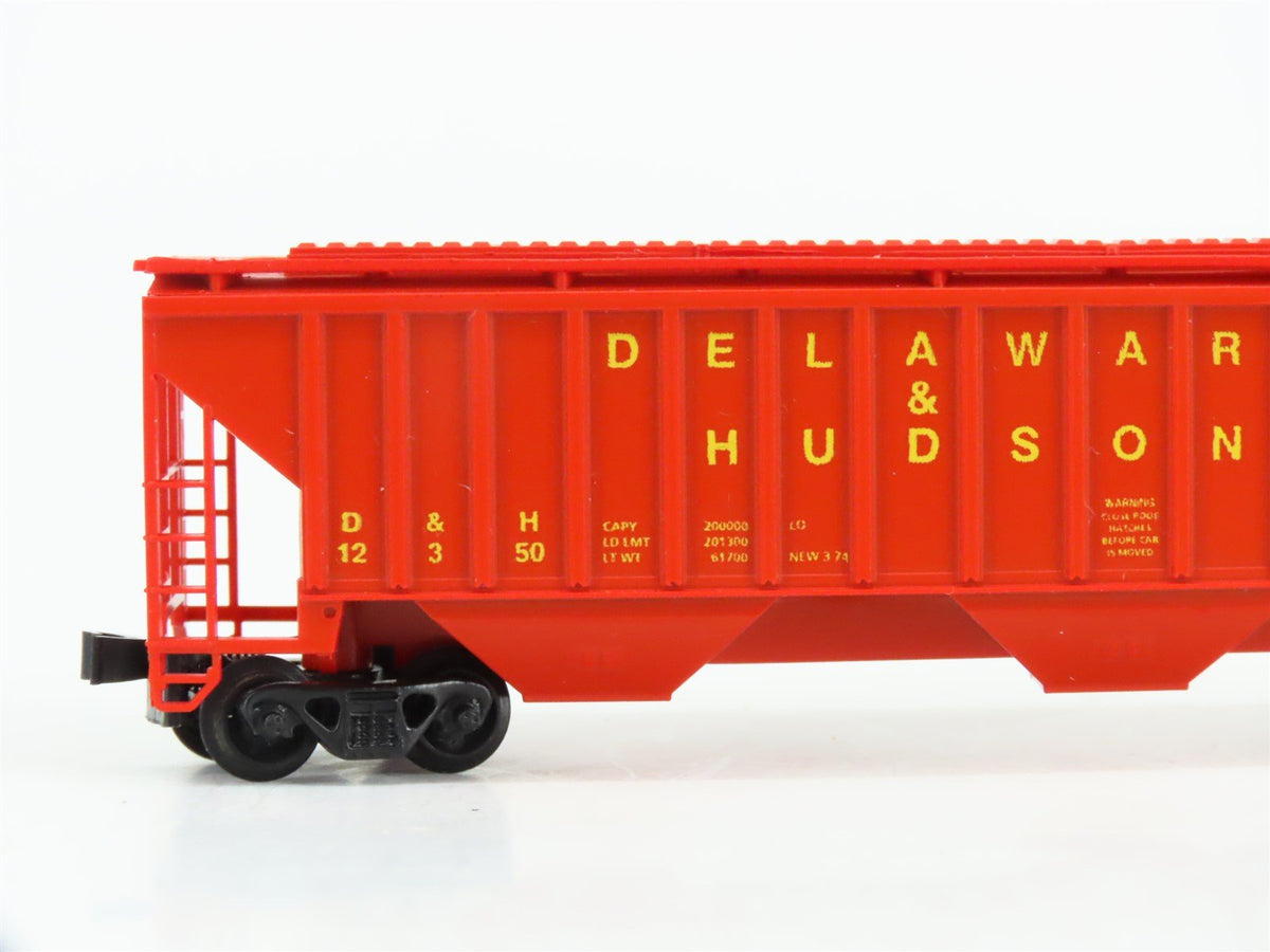 N Scale Precision Masters 1426 D&amp;H Delaware &amp; Hudson 3-Bay Covered Hopper #12350