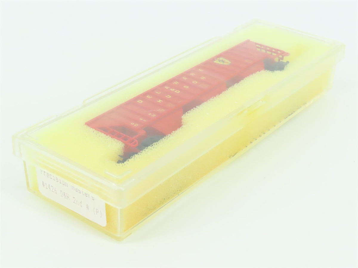 N Scale Precision Masters 1426 D&amp;H Delaware &amp; Hudson 3-Bay Covered Hopper #12350