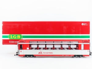 G LGB 31660 BVZ Zermatt-bahn First Class Observation Passenger Car #AS 2011