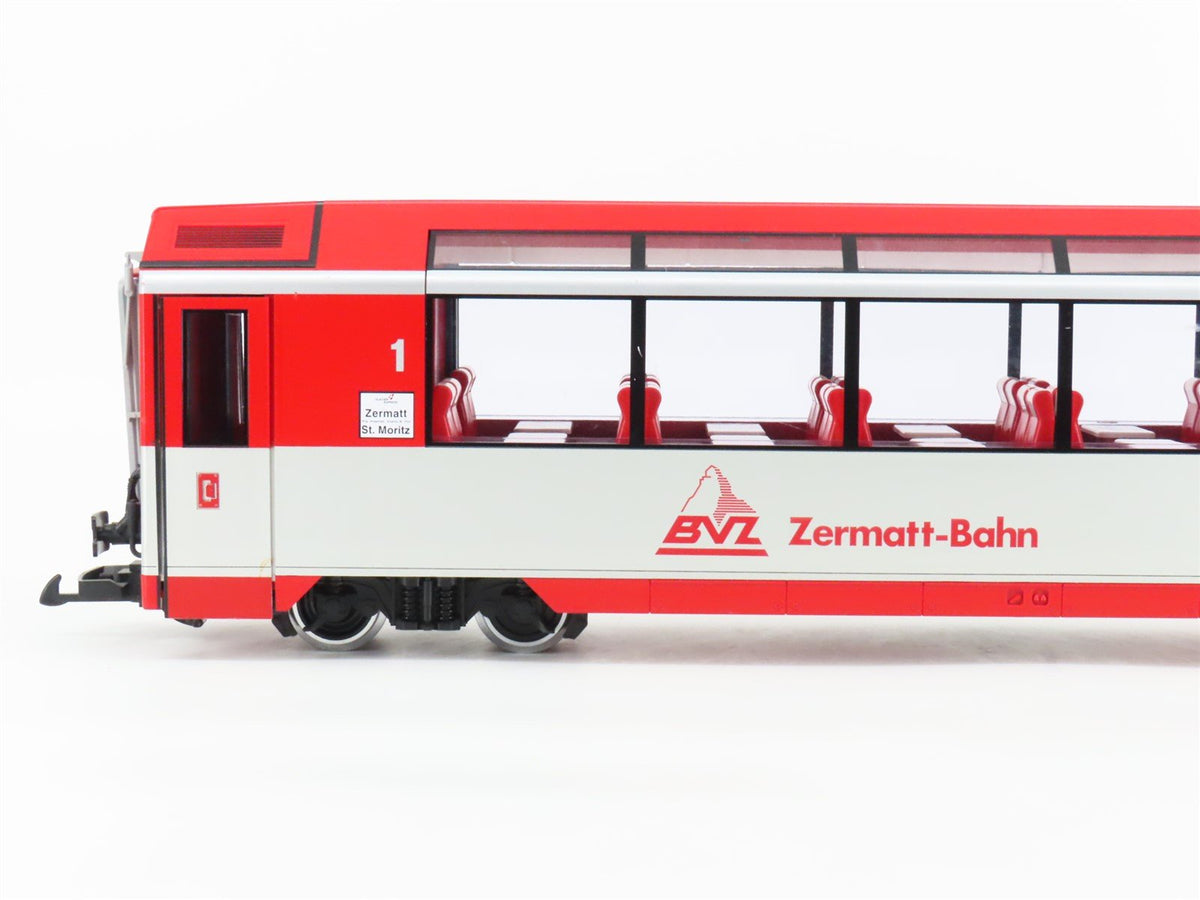 G LGB 31660 BVZ Zermatt-bahn First Class Observation Passenger Car #AS 2011