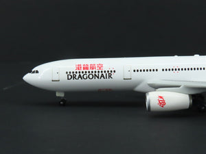 1:400 Scale Sky Club Die-Cast Dragon Air Airbus A330-300 Aircraft B-HYB w/ Stand