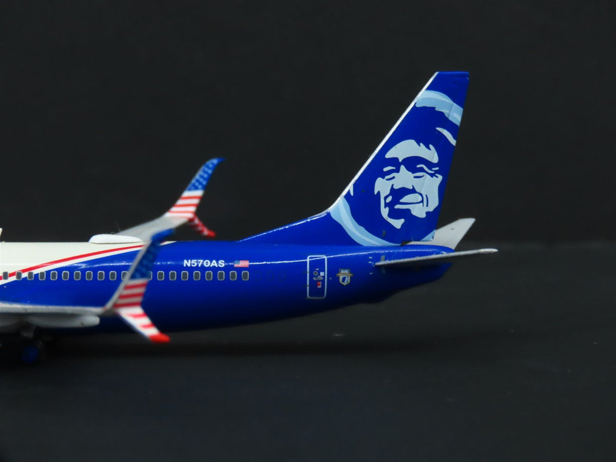 1:400 Gemini Jets GJASA2122 Die-Cast Alaska Boeing B737-800 Aircraft N570AS