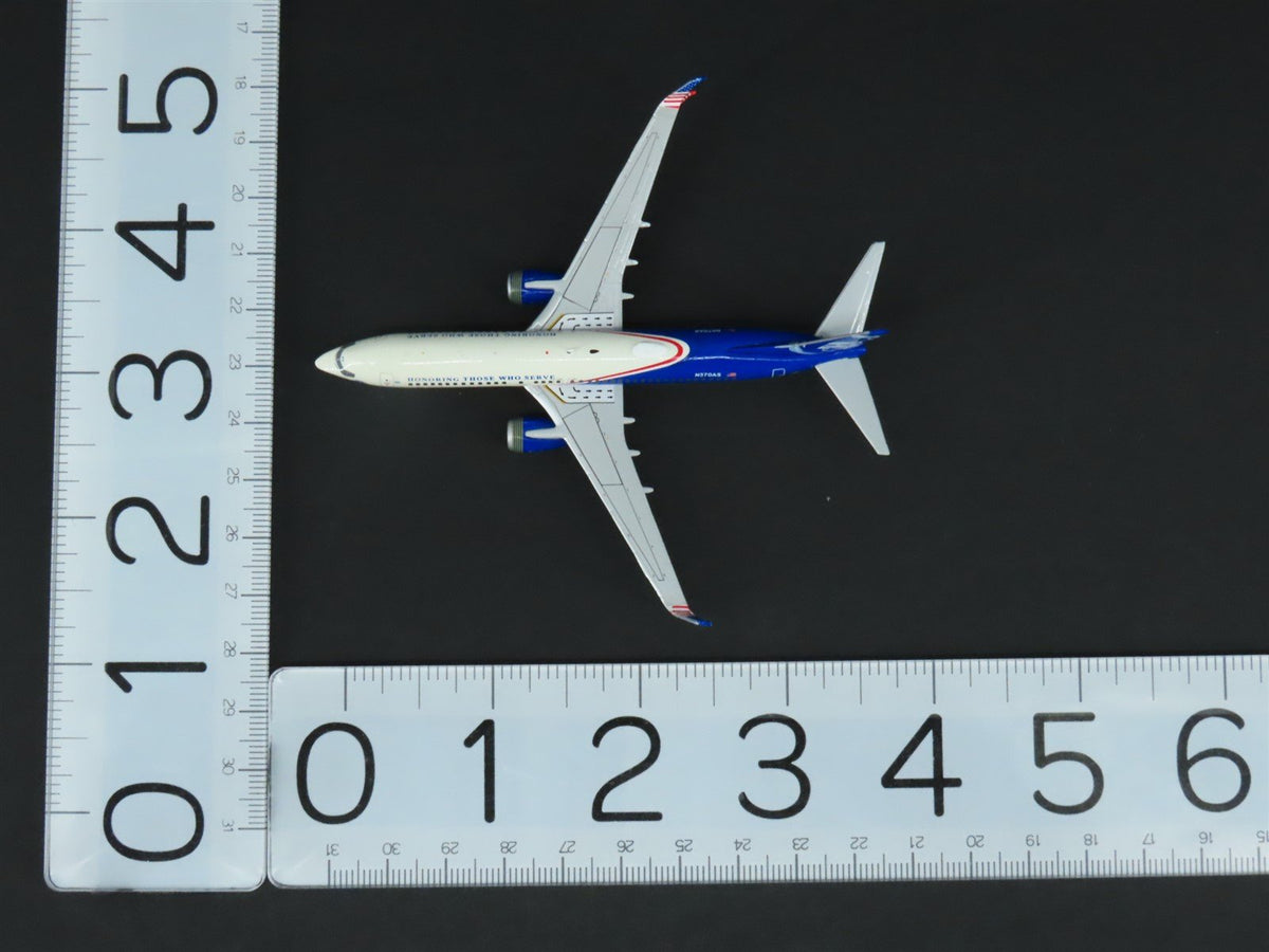 1:400 Gemini Jets GJASA2122 Die-Cast Alaska Boeing B737-800 Aircraft N570AS