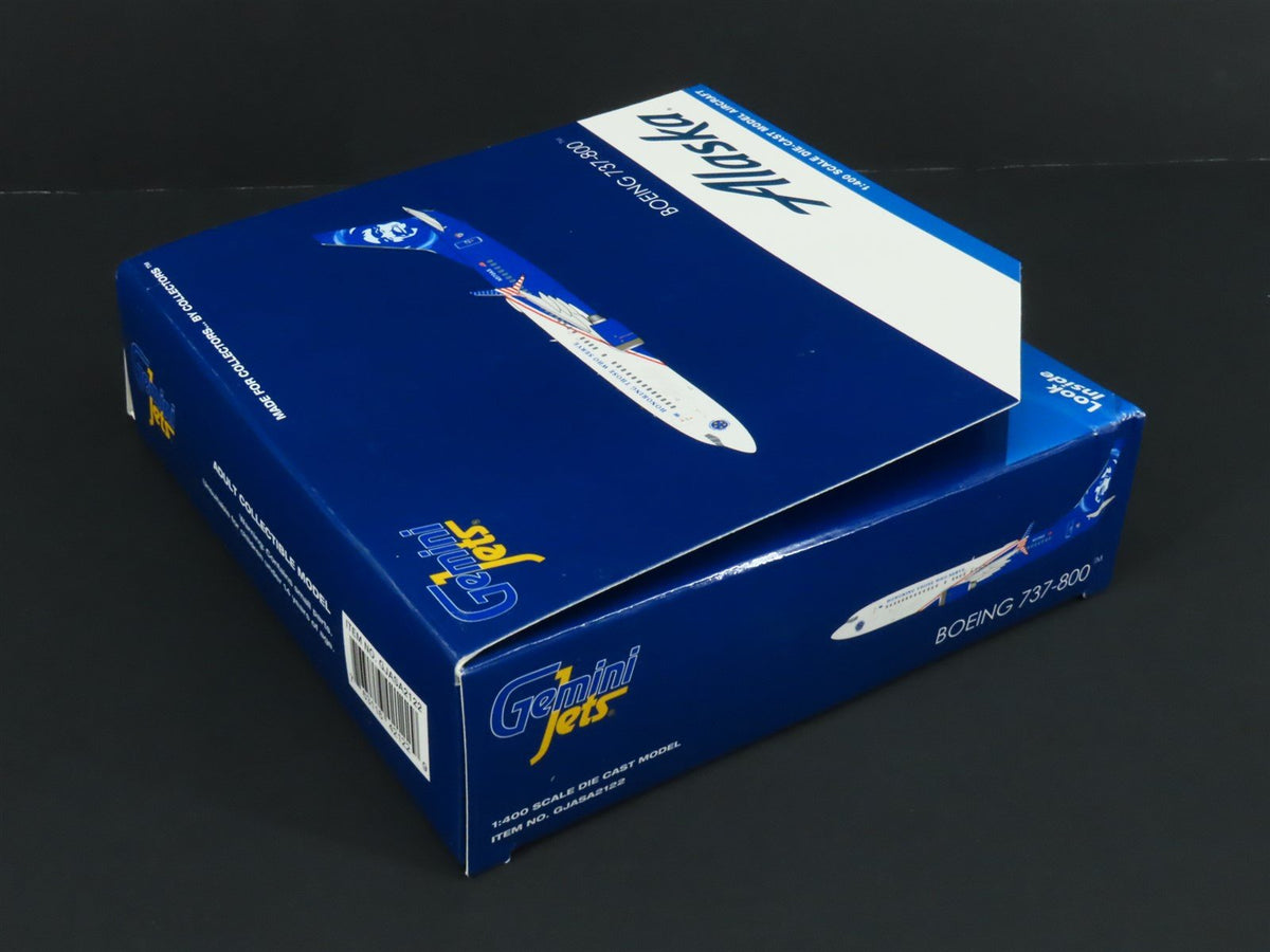 1:400 Gemini Jets GJASA2122 Die-Cast Alaska Boeing B737-800 Aircraft N570AS