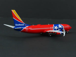 1:400 NG Models 58157 Die-Cast Southwest Tennessee One Boeing 737-800 Aircraft