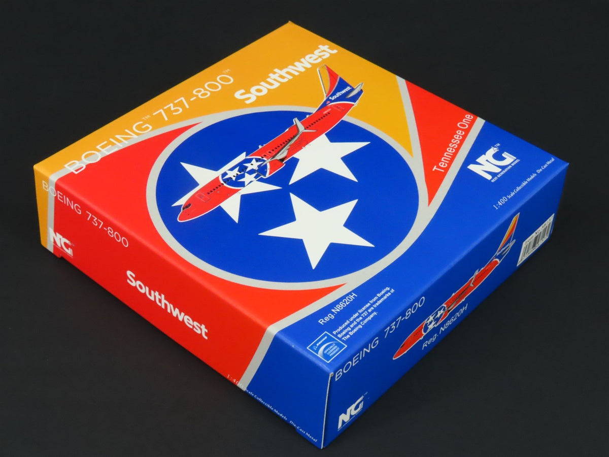 1:400 NG Models 58157 Die-Cast Southwest Tennessee One Boeing 737-800 Aircraft