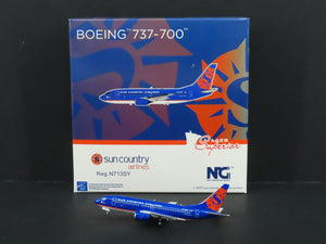 1:400 Scale NG Models 77011 Die-Cast Sun Country Boeing 737-700 Aircraft N713SY