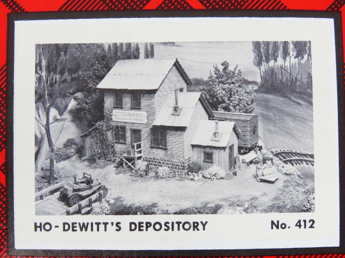 HO 1/87 Scale Campbell Scale Models Kit #412 DeWitt&#39;s Depository