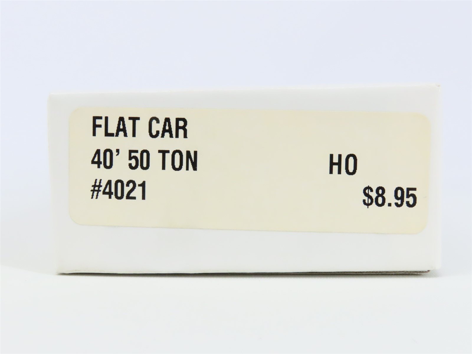 HO Scale Tichy Train Group Kit #4021 Undecorated 40' 50 -Ton Flat Car