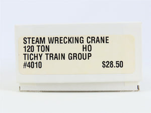 HO Scale Tichy Train Group Kit #4010 120-Ton Steam Wrecking Crane