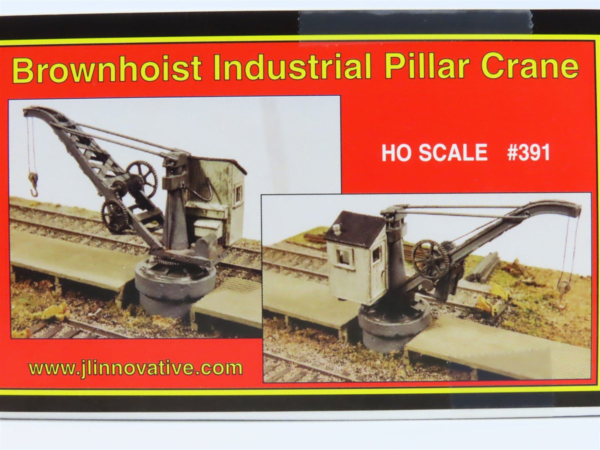 HO Scale JL Innovative Design Kit #391 Brownhoist Industrial Pillar Crane