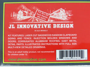 HO 1/87 Scale JL Innovative Design Kit #451 East Junction Yard Office - SEALED