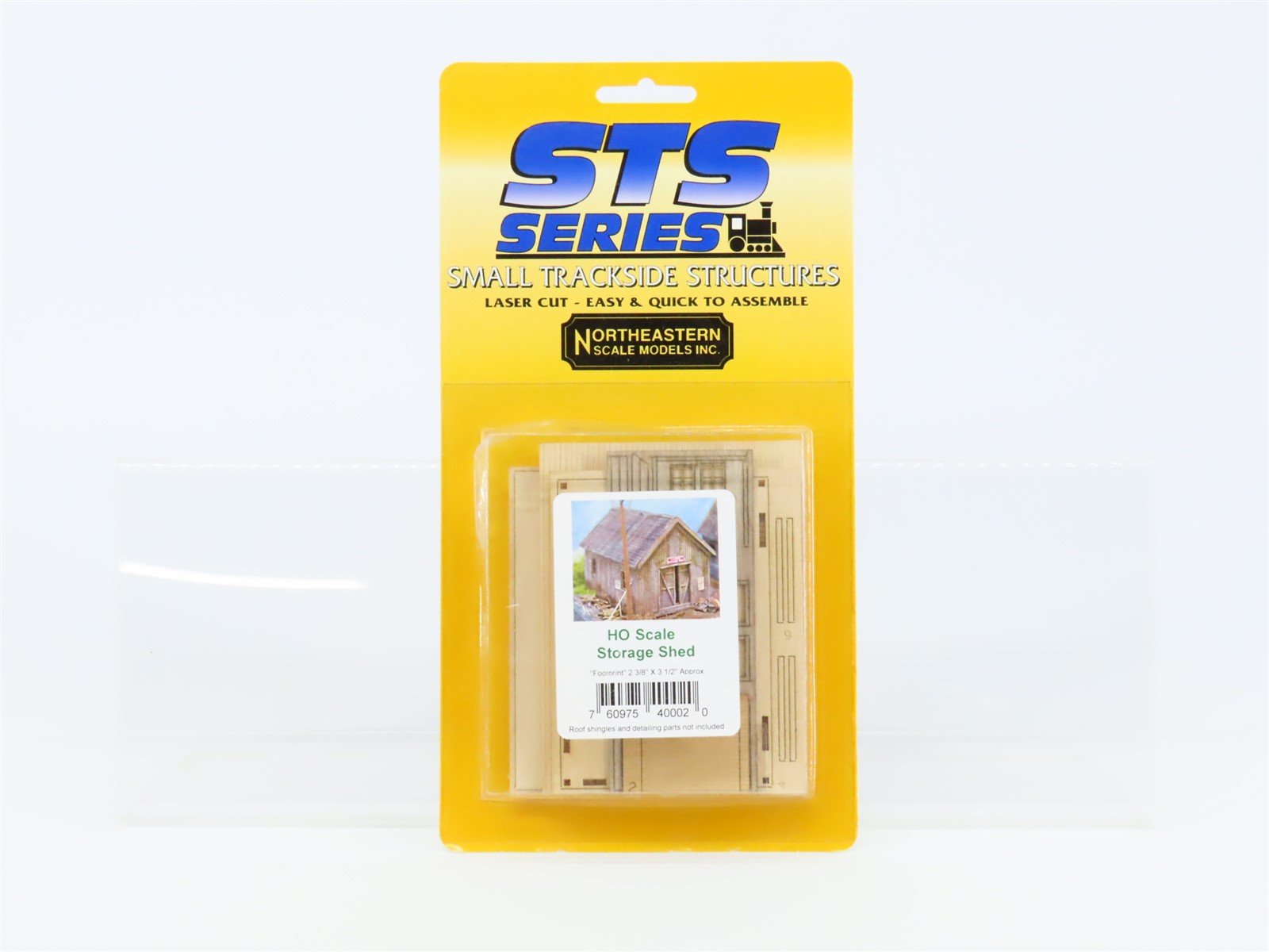 HO 1/87 Scale Northeastern Scale Models STS Series Kit Storage Shed - SEALED