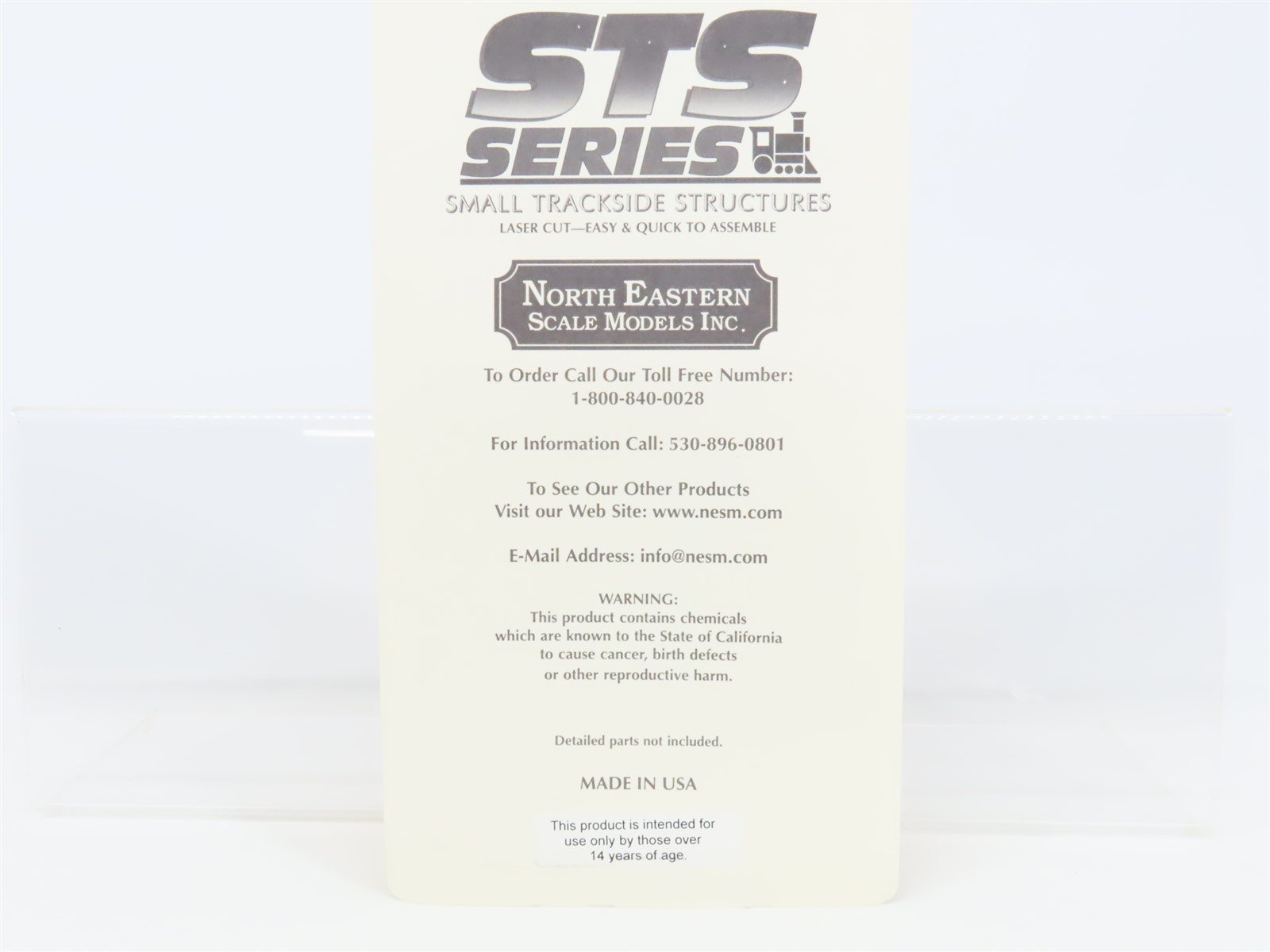 HO 1/87 Scale Northeastern Scale Models STS Series Kit Storage Shed - SEALED