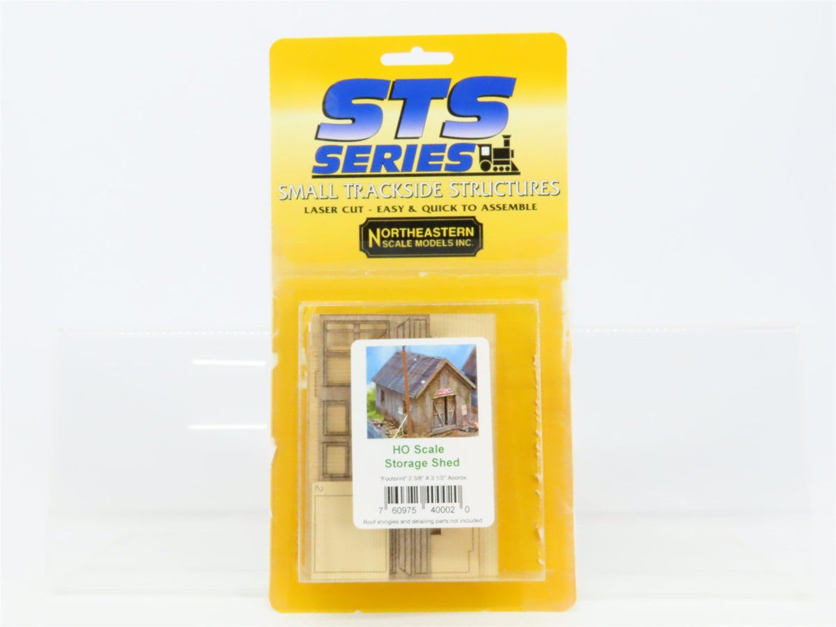 HO 1/87 Scale Northeastern Scale Models STS Series Kit Storage Shed