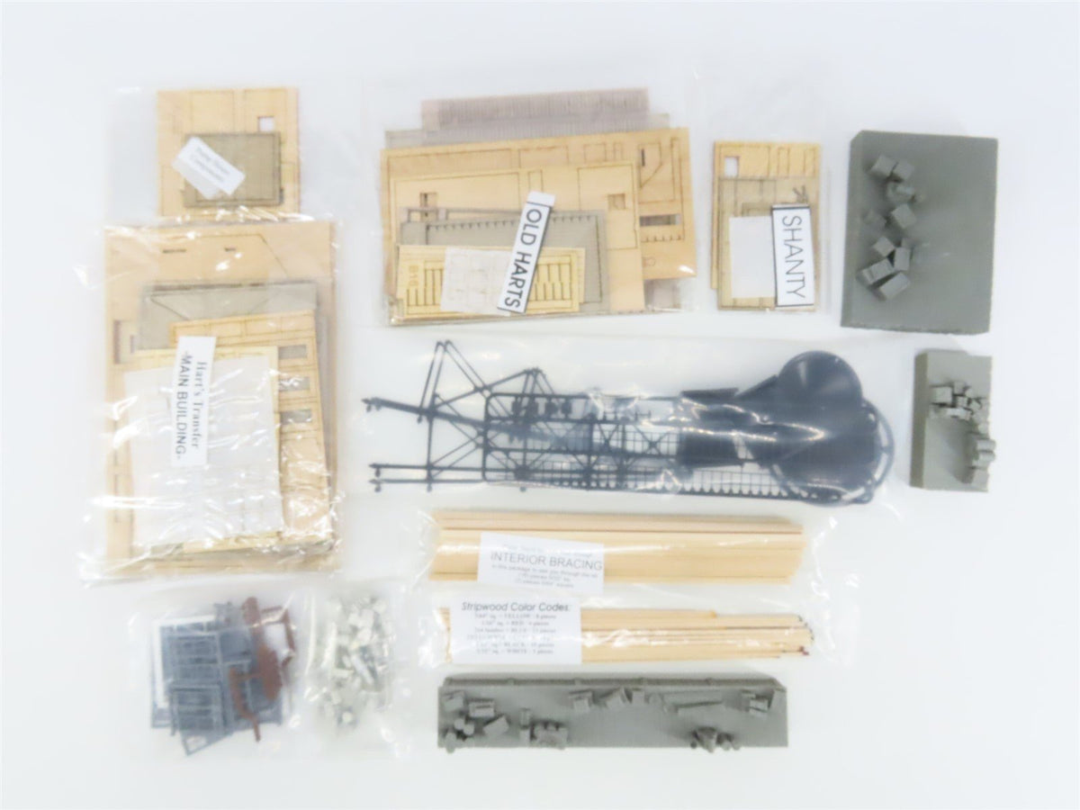 HO Scale Bar Mills Saco River Structures Limited Edition Kit Harts Transfer Co.