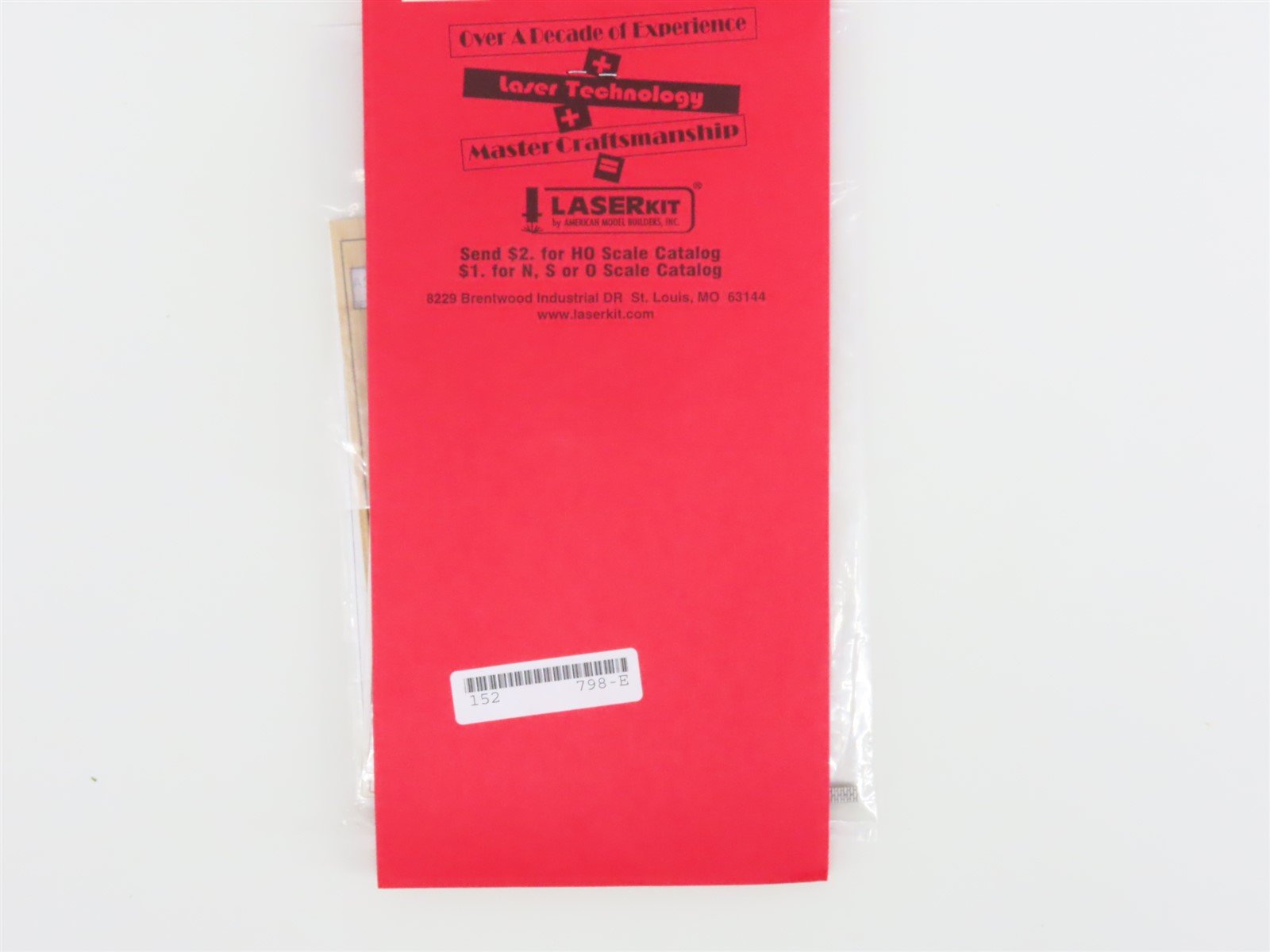 HO Scale American Model Builders LaserKit Xpress #798 Company House - SEALED