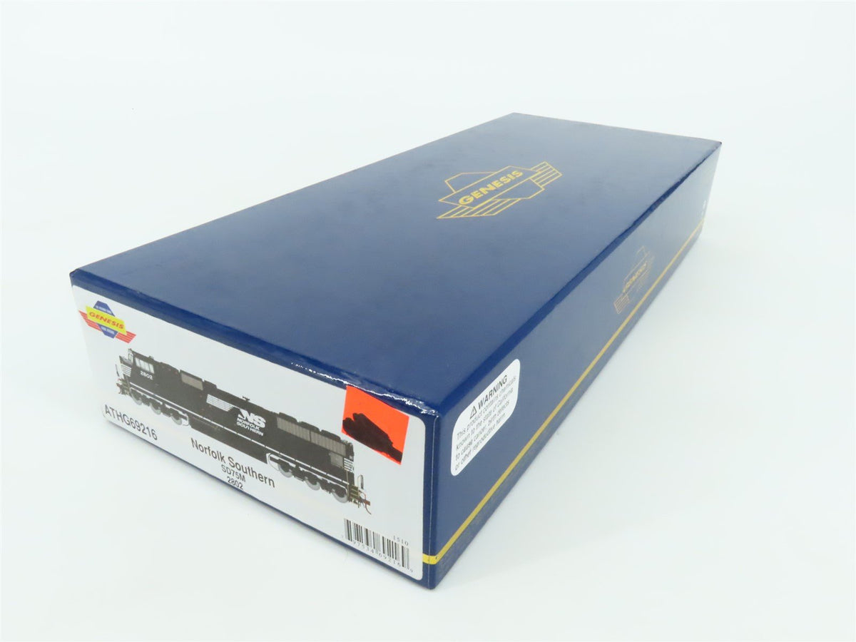 HO Athearn Genesis ATHG69216 NS &quot;Horsehead&quot; EMD SD75M Diesel #2802 - DCC Ready
